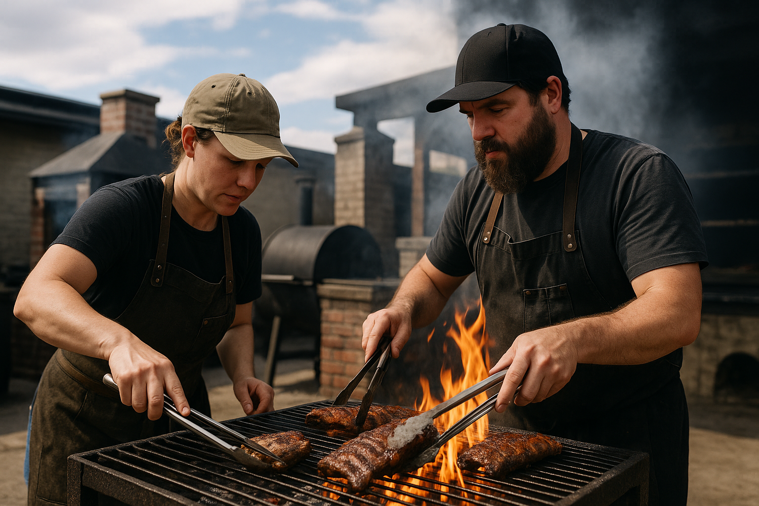 Calgary Chef Duo DeSousa and Jackson Debut on Food Network's Pitmasters