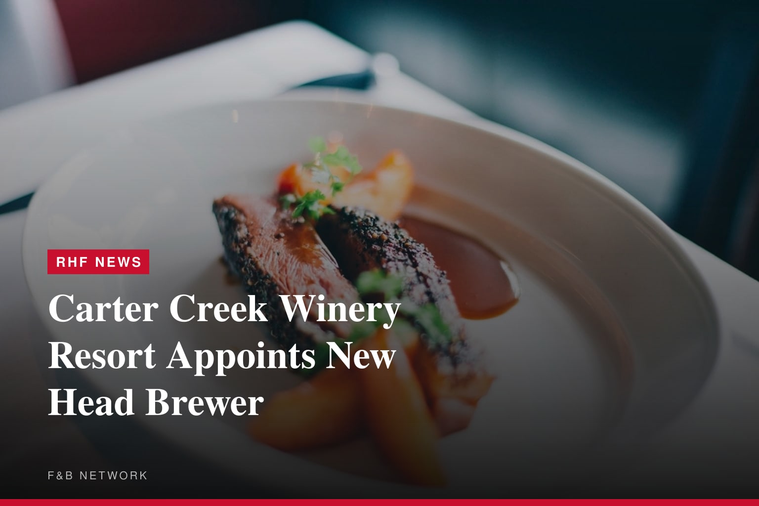 Carter Creek Winery Resort Appoints New Head Brewer