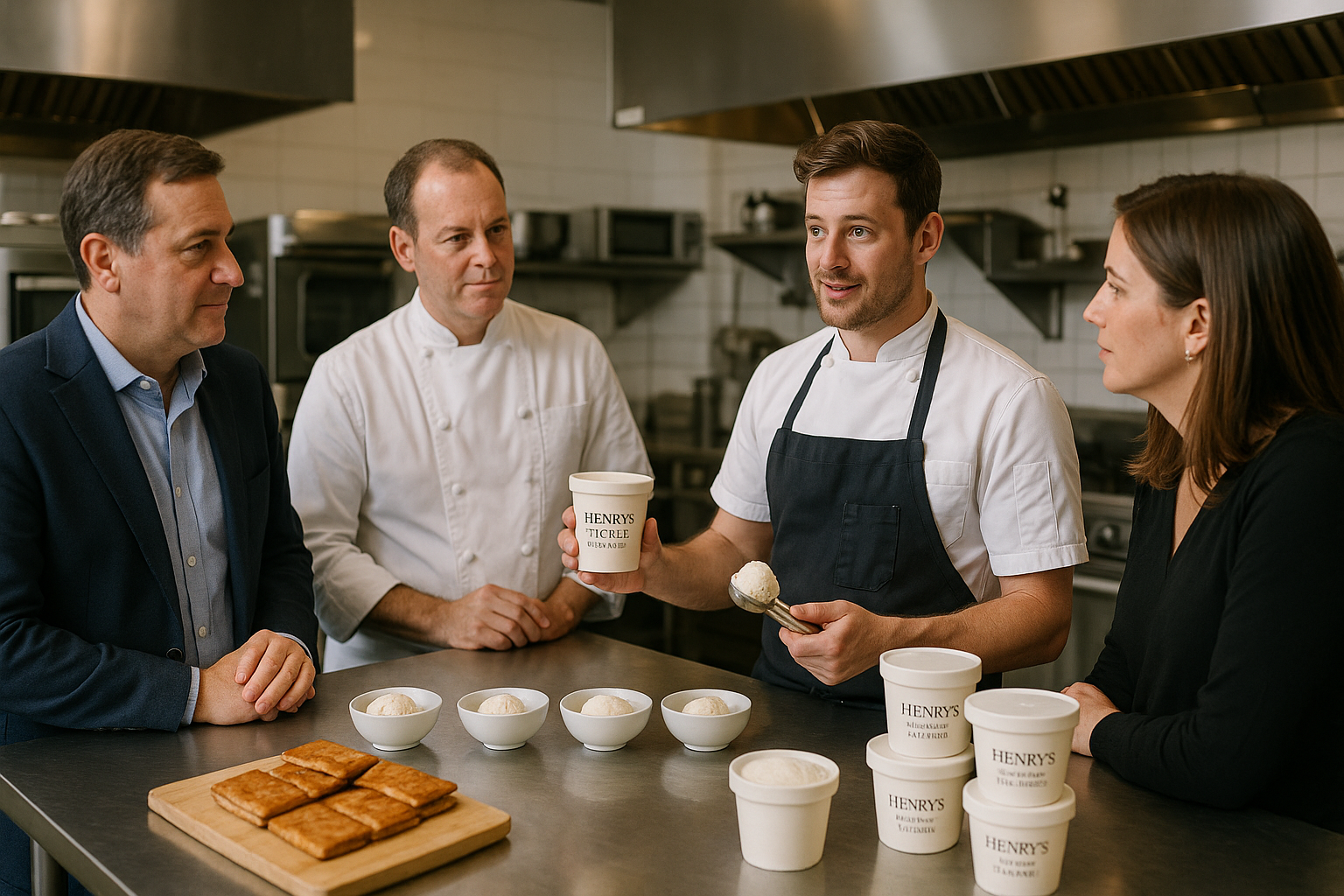 Chef Brad Ray Launches Henry's Secret Ice Cream With Hospitality Partners