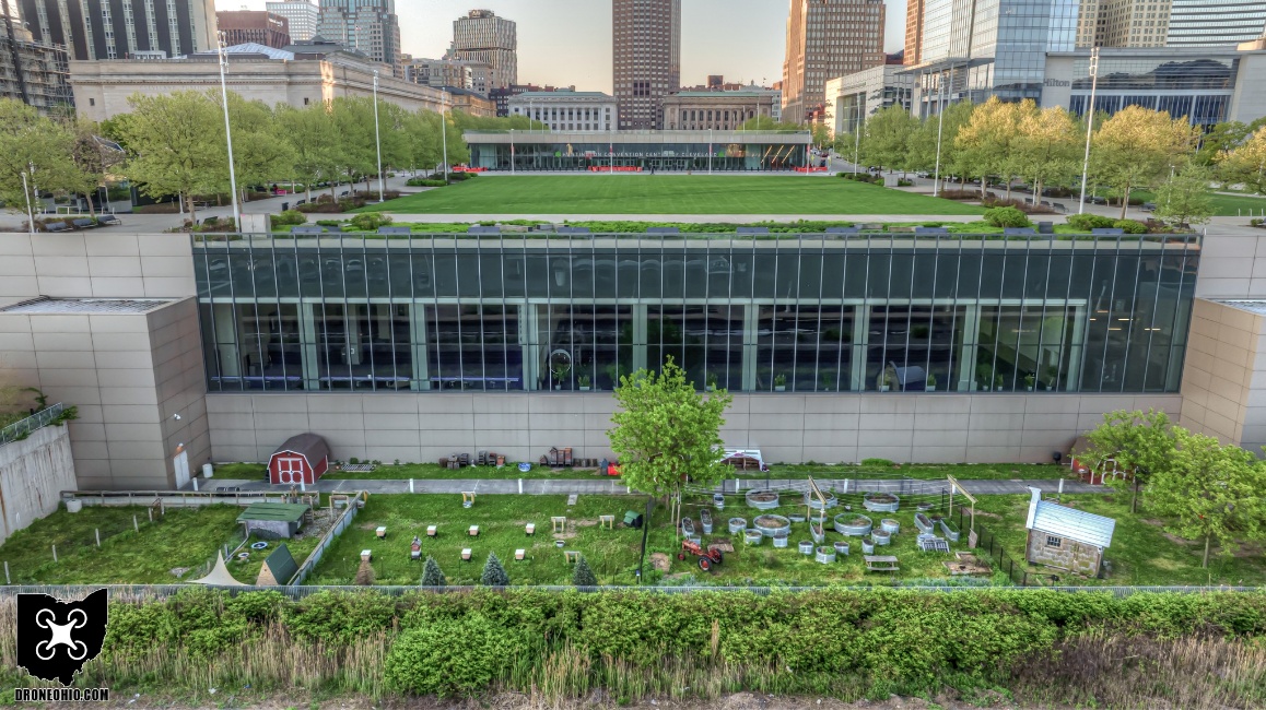 Cleveland Convention Center Expands Urban Farm with Orchard, Chickens