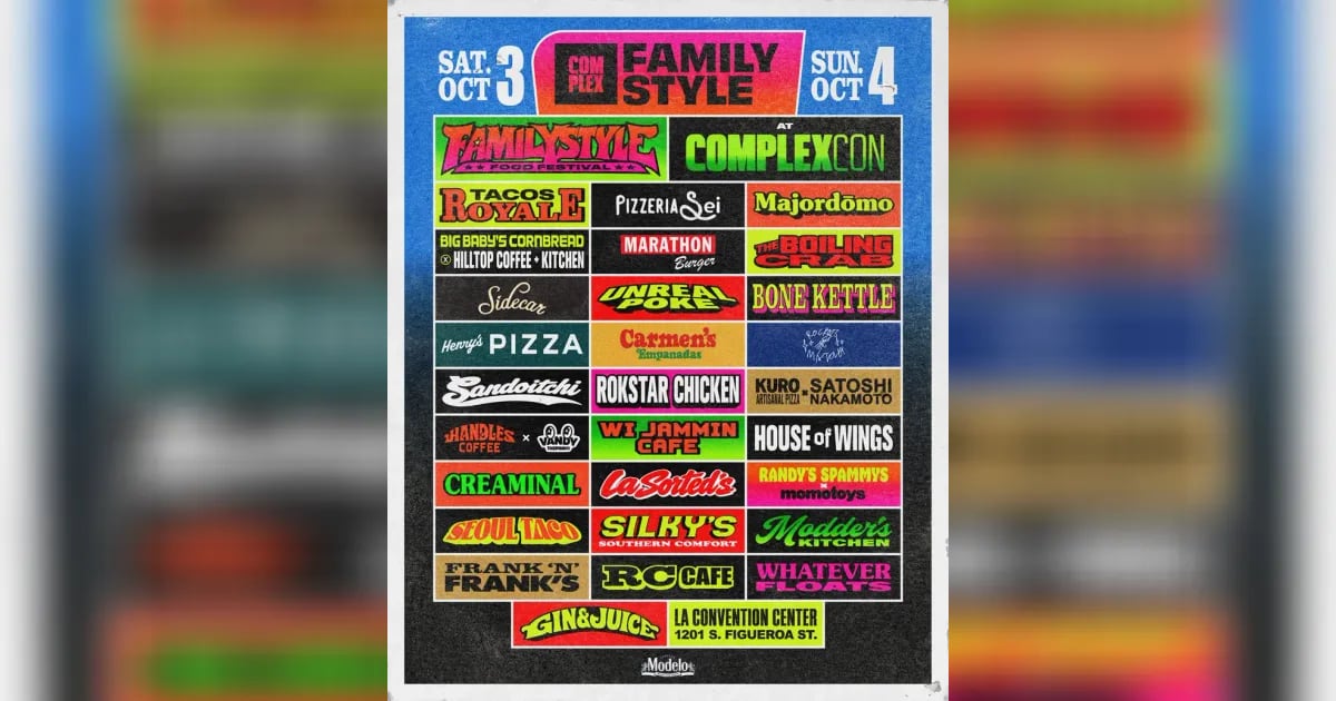ComplexCon's 10th Year Elevates Food to Cultural Centerpiece