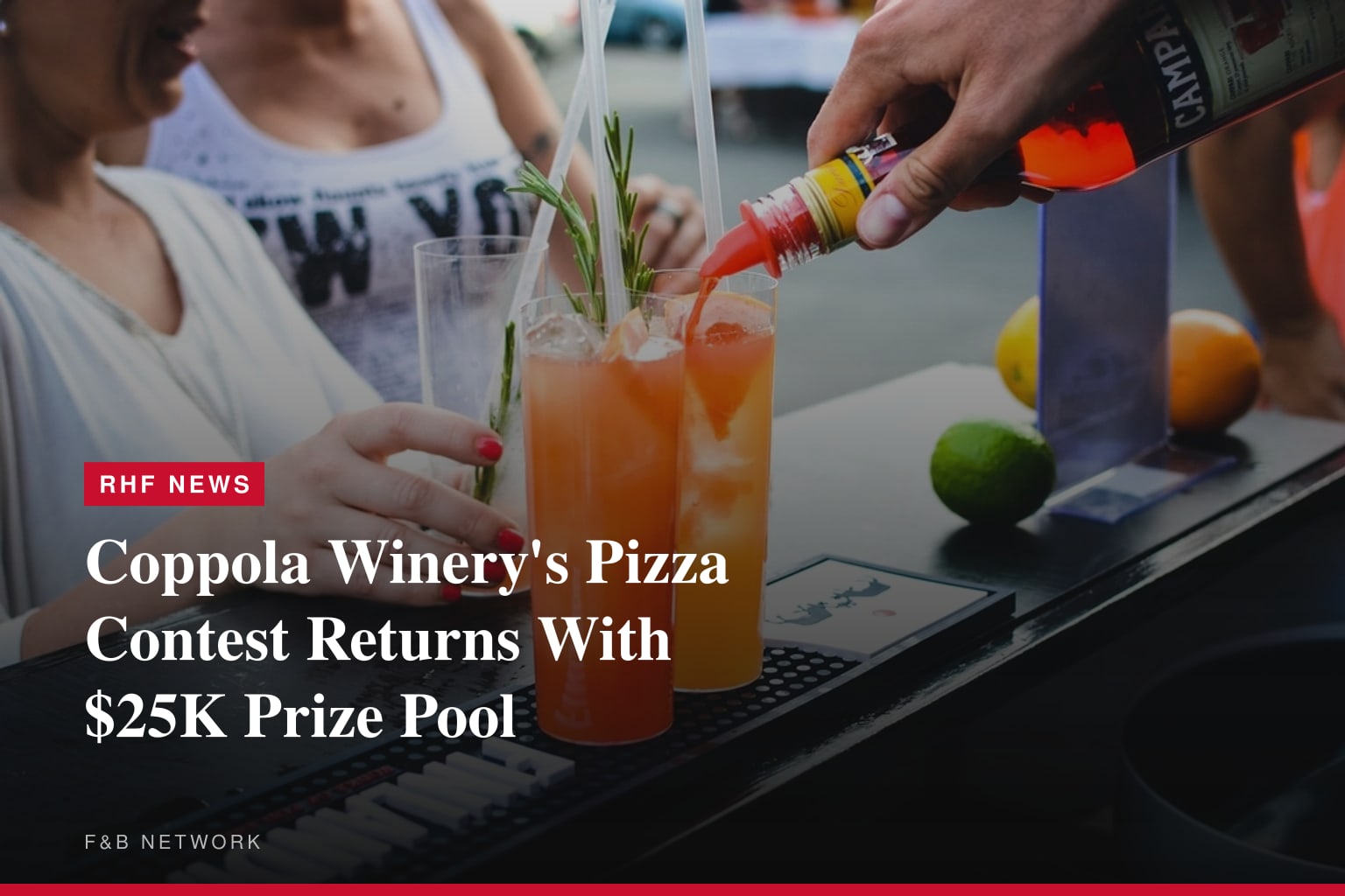 FRANCIS FORD COPPOLA WINERY LAUNCHES FIFTH ANNUAL "PERFECT YOUR PIZZA" CONTEST WITH HOME PIZZA OVEN & CINEMA EXPERIENCE GRAND PRIZE