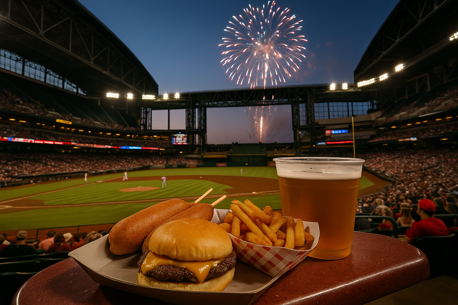 Diamondbacks unveil July 4th weekend package with fireworks, food deals