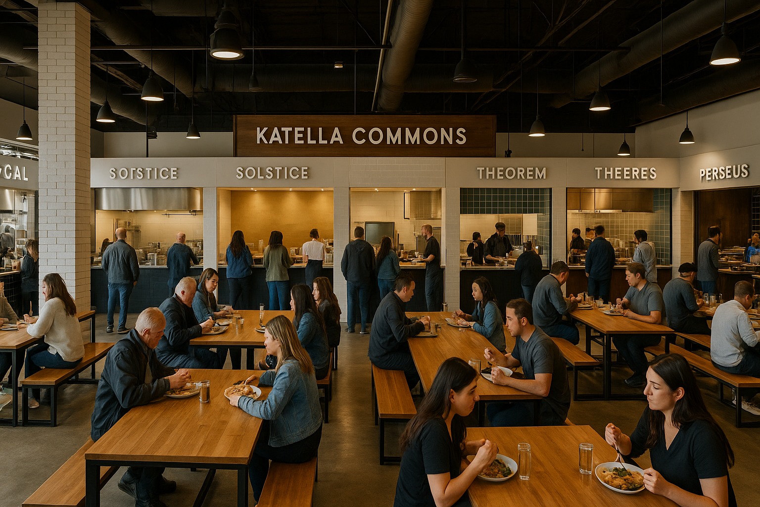 Eight Chef-Led Concepts Join Katella Commons Market Hall