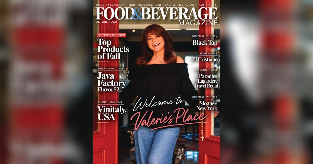 Food & Beverage Magazine October 2026 Issue Explores Industry Visionaries