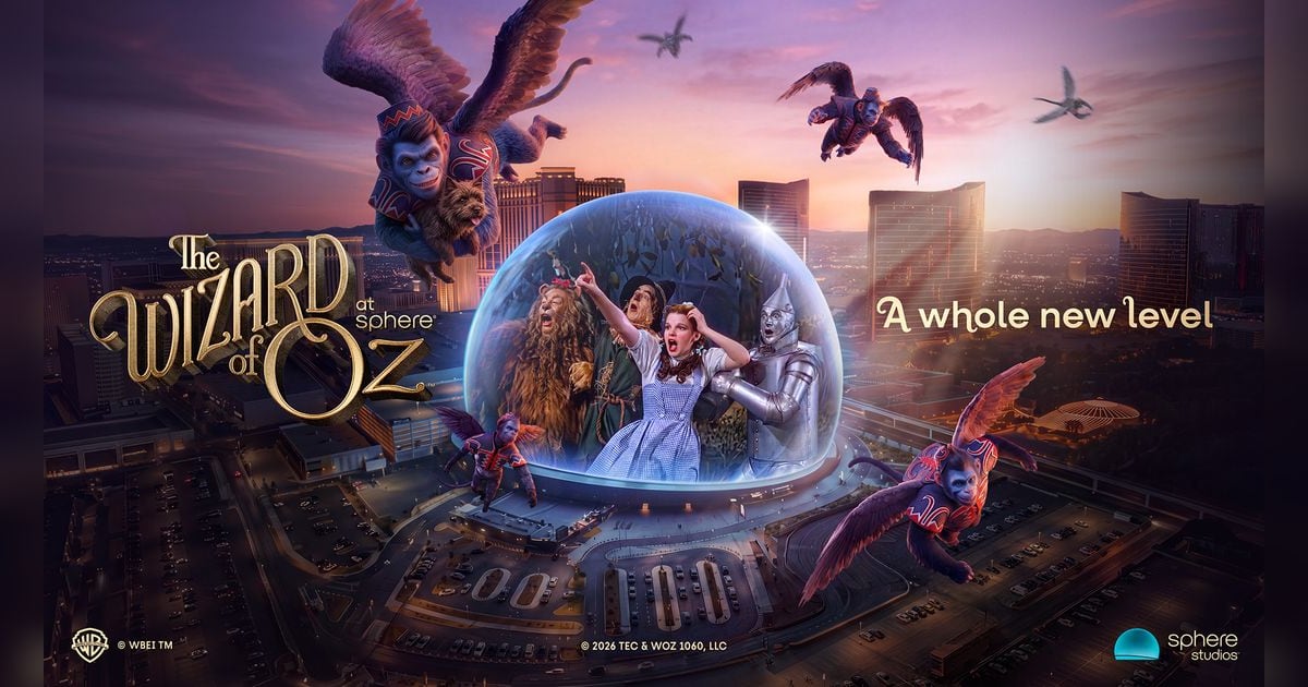 FOR IMMEDIATE RELEASE: The Wizard of Oz at Sphere Unveils New & Expanded 4D Effe