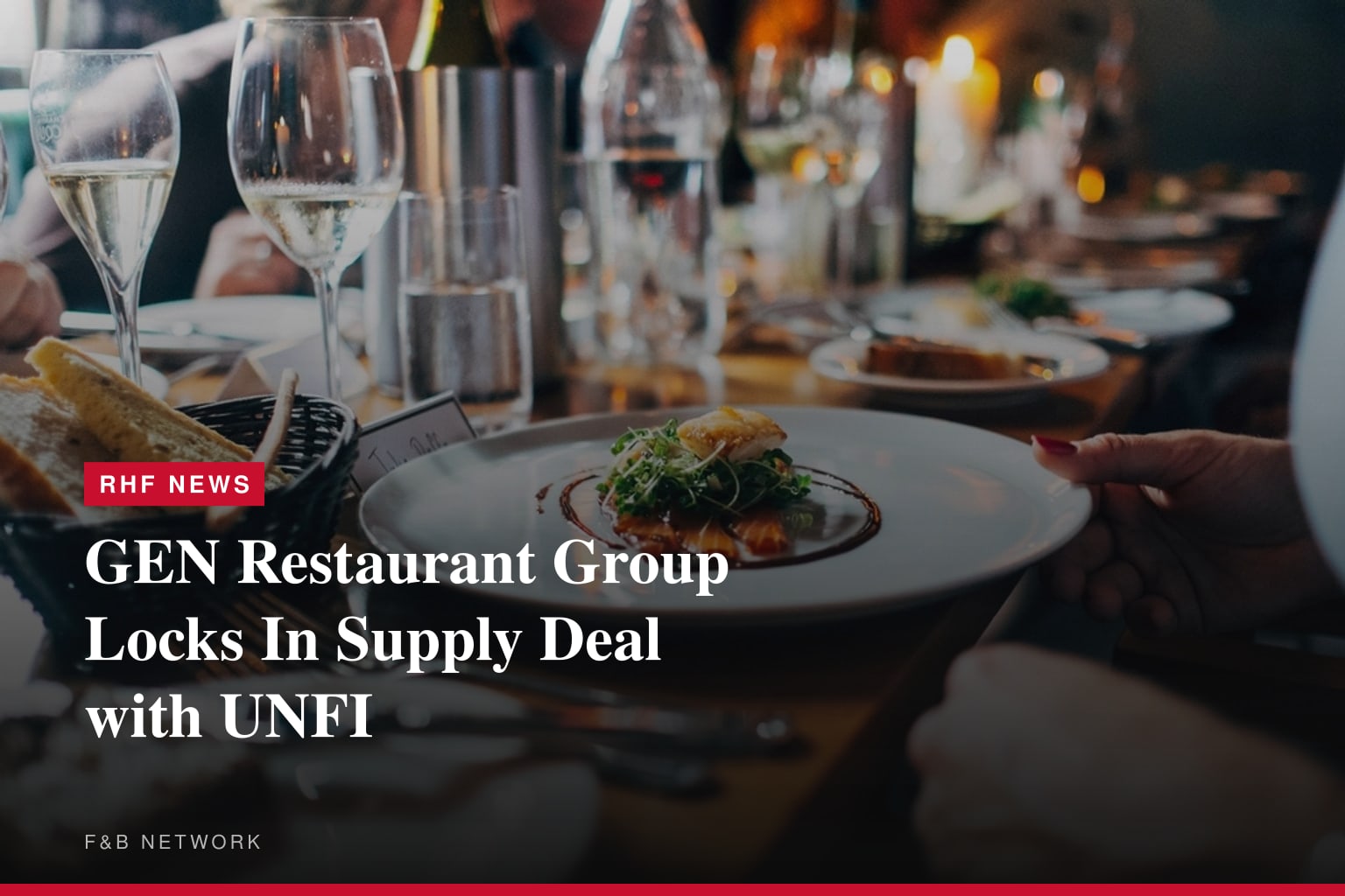 GEN Restaurant Group Signs Distribution Agreement with United Natural Foods, Inc.