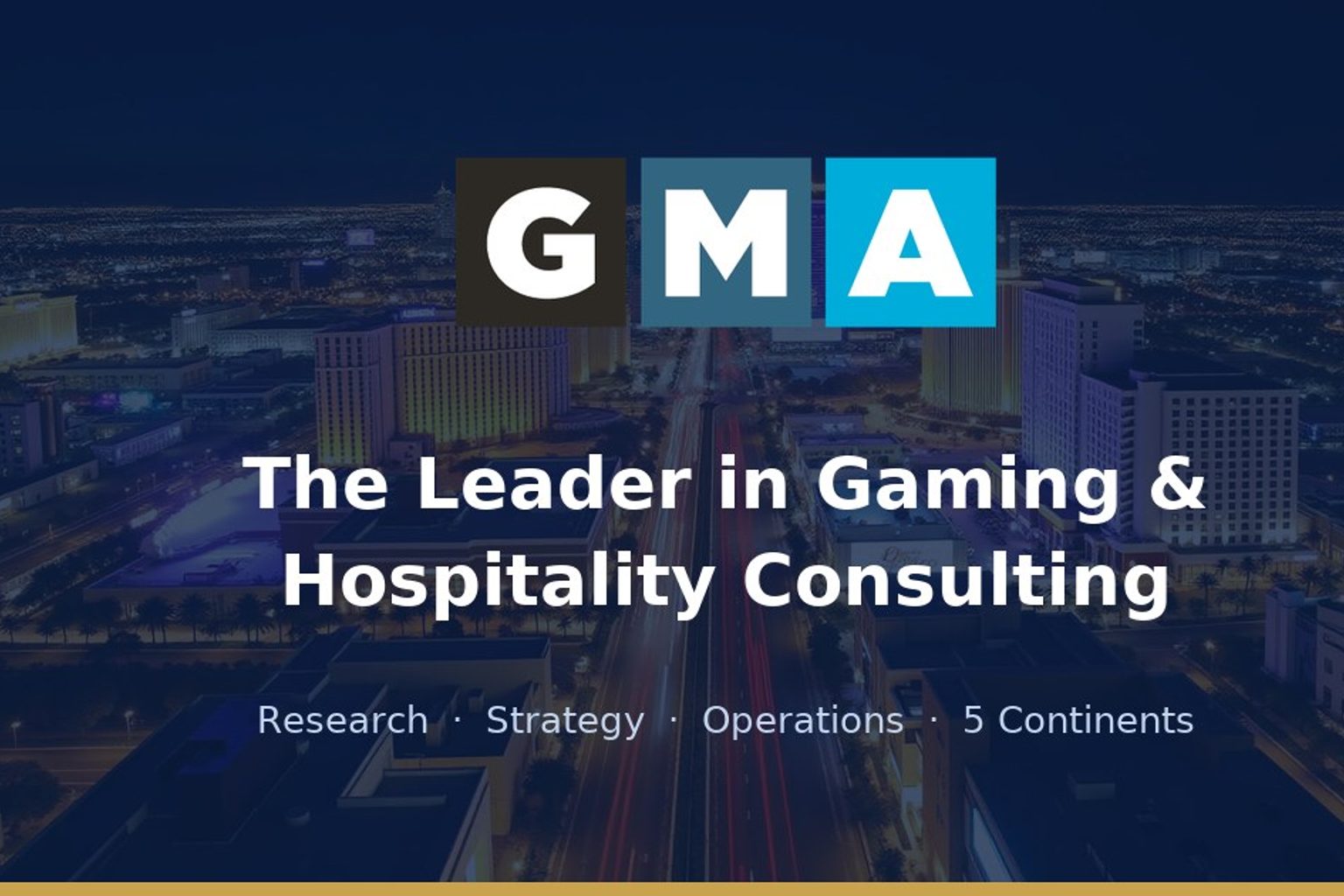 GMA Consulting Adds Gaming and Hospitality Veterans as Senior Advisors