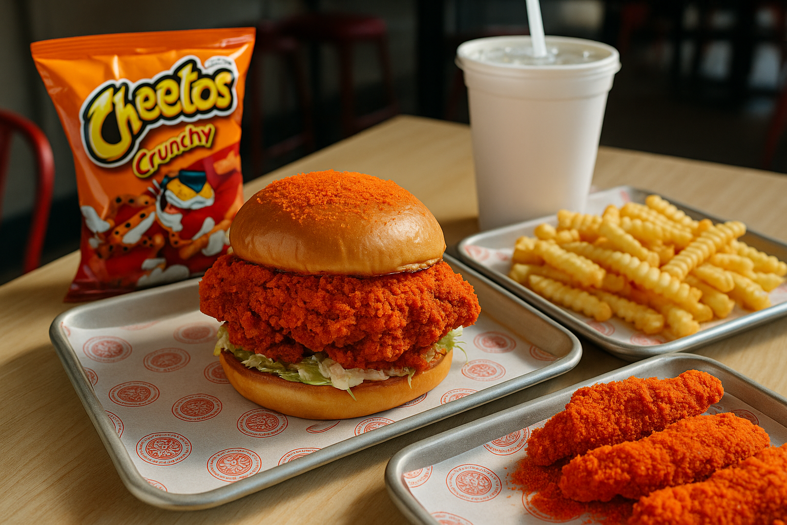Houston TX Hot Chicken Adds Cheetos Dust to Summer Menu