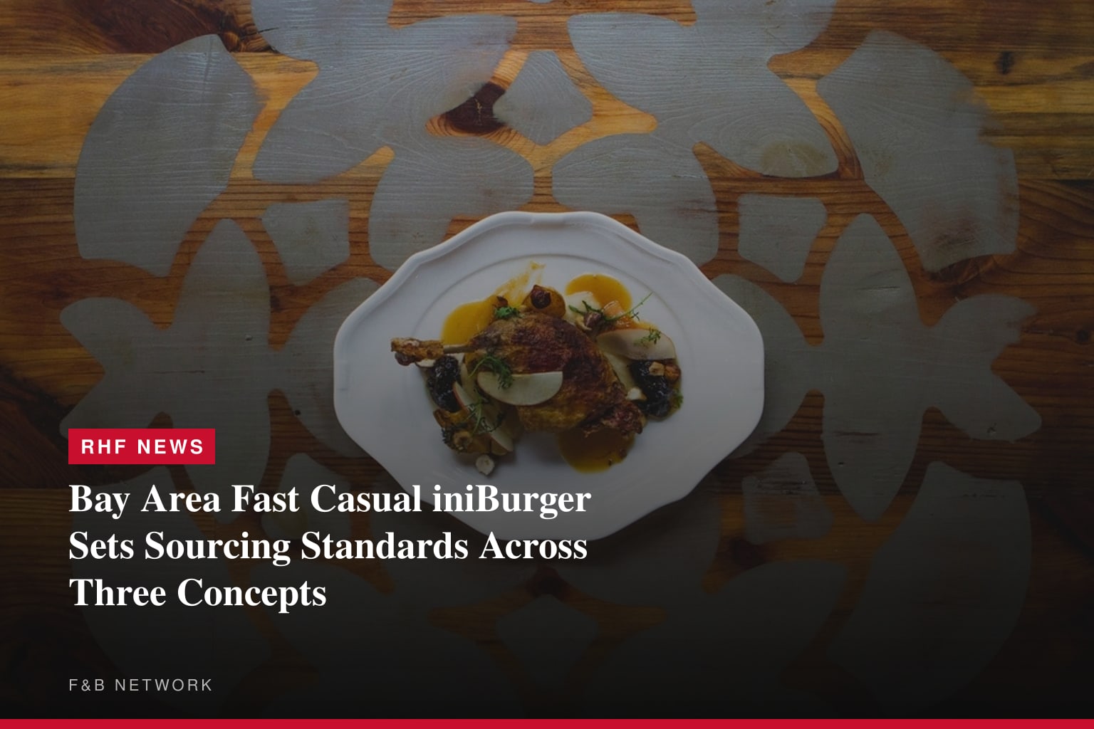 Bay Area Fast Casual iniBurger Sets Sourcing Standards Across Three Concepts