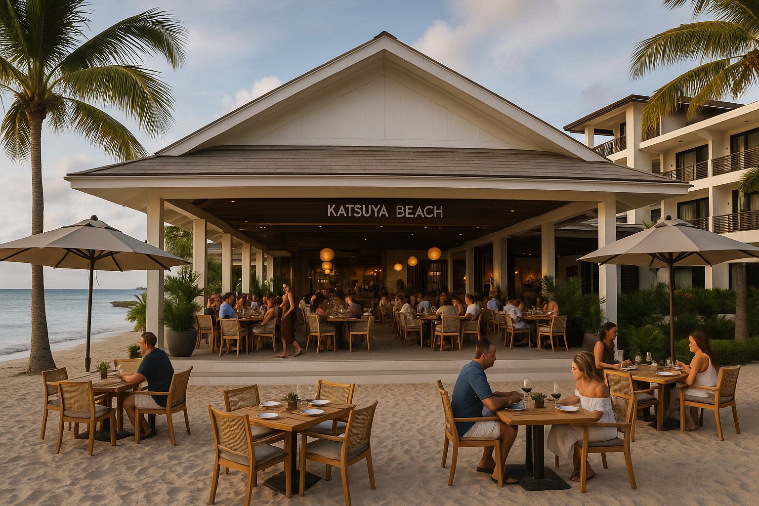 Katsuya Beach Opens at Hodges Bay Resort in Antigua