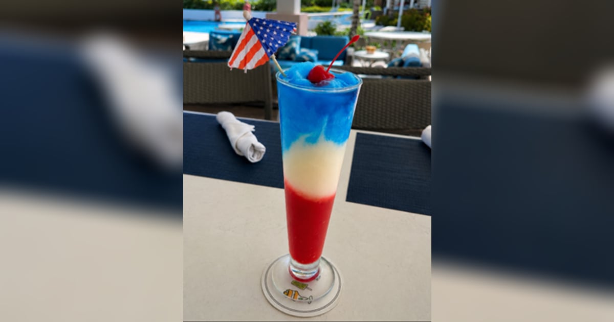 Labor Day Cocktail Recipe: Red, White, & Blue "Nine to Thrive"