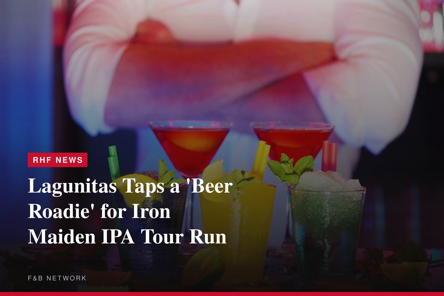 Lagunitas Creates 'Beer Roadie' Role to Celebrate Launch of Iron Maiden Collab: Trooper West Coast IPA