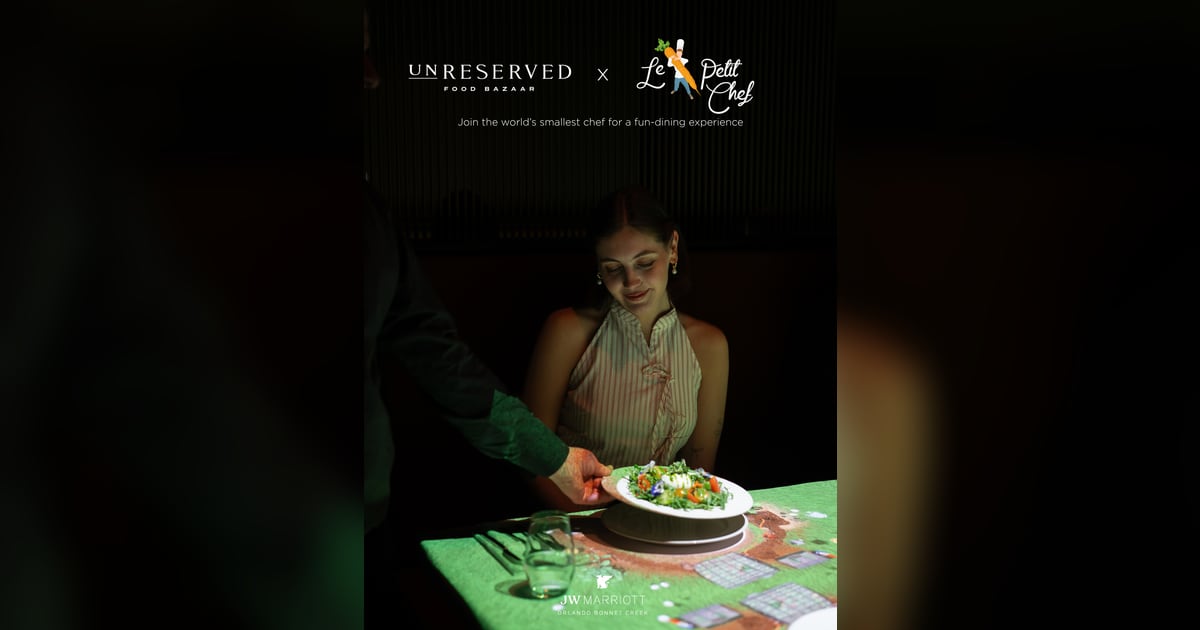 Le Petit Chef Brings Animated Dining to Orlando Resort