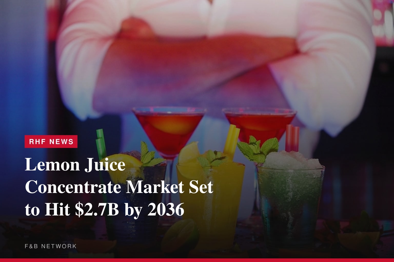 Lemon Juice Concentrate Market to Reach USD 2.7 Billion by 2036 as Beverage Manufacturers and Food Processors Prioritize Standardized Citrus Ingredients