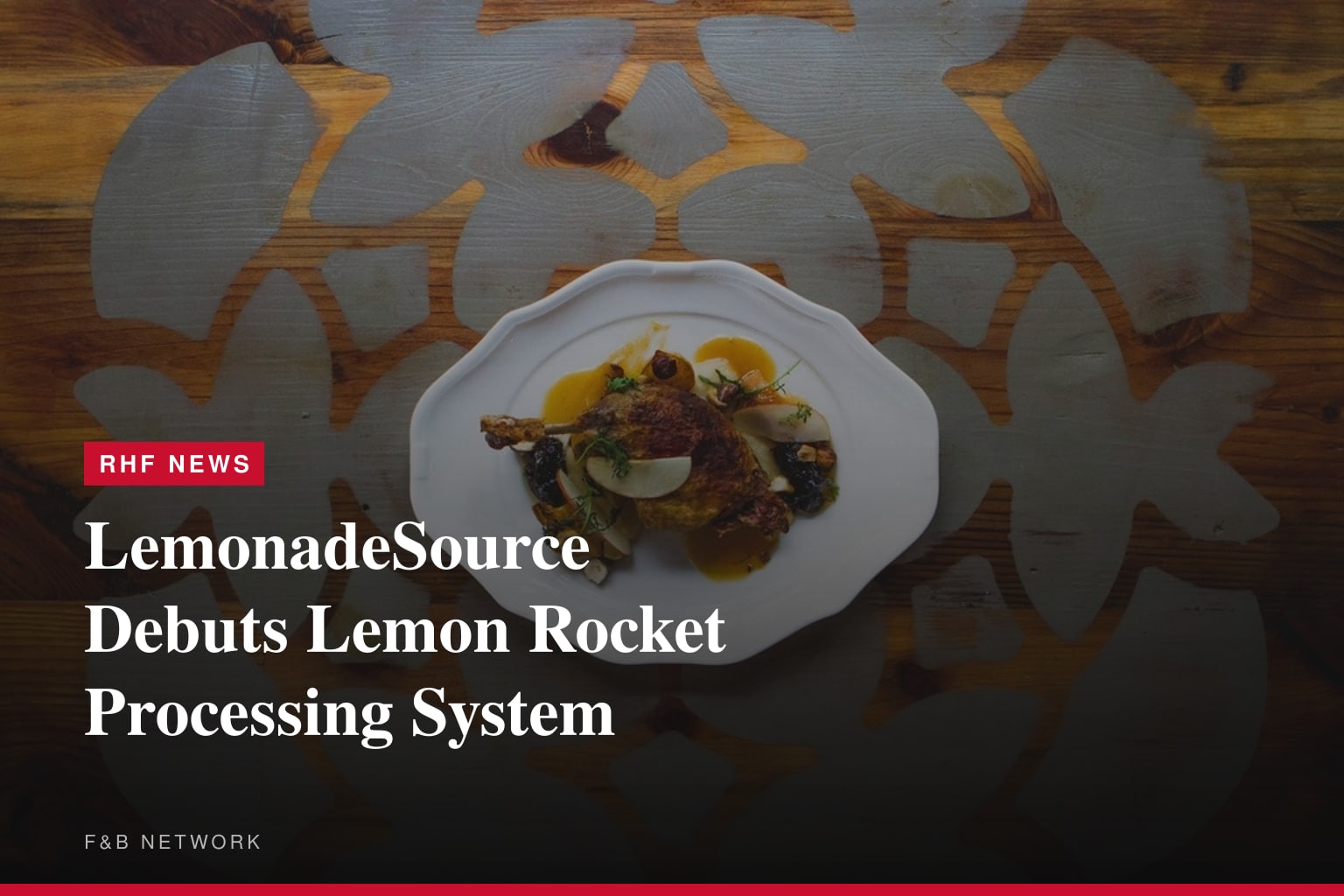 LemonadeSource Debuts Lemon Rocket Processing System