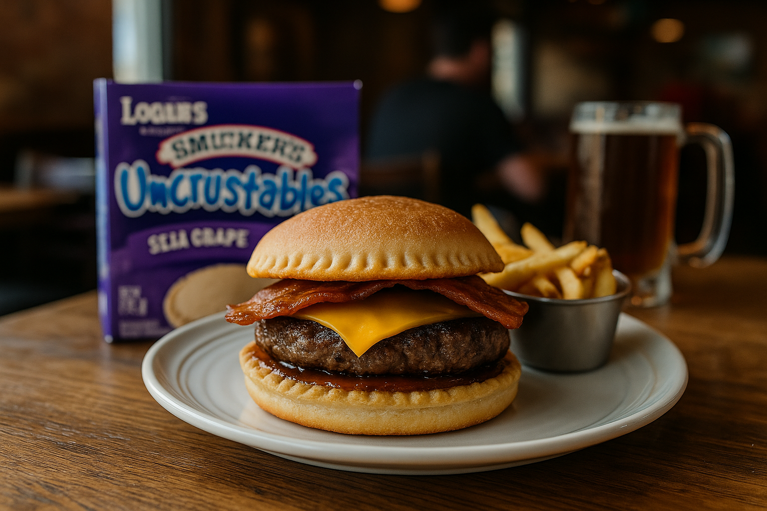 Logan's Roadhouse Launches Uncrustables Burger Limited-Time Item