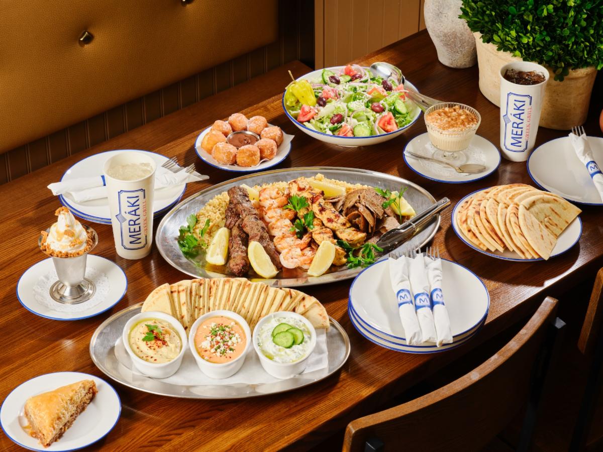 Meráki Greek Grill Opens Three Locations, Updates Menu