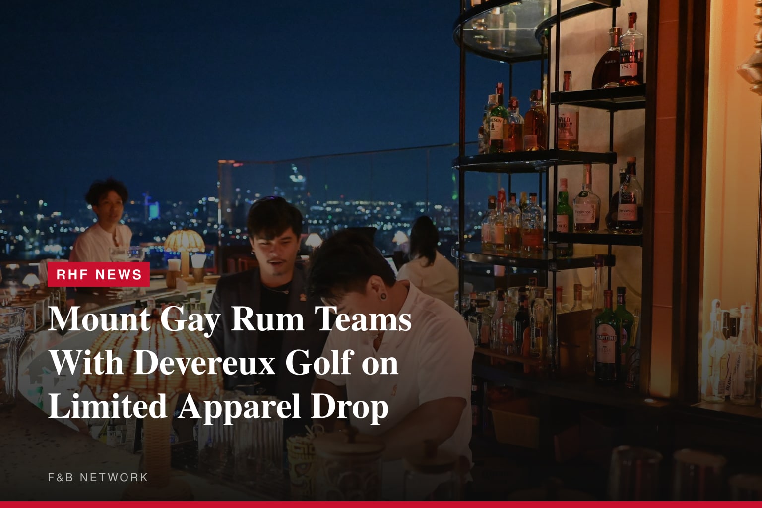 MOUNT GAY RUM AND DEVEREUX GOLF RELEASE LIMITED-EDITION CAPSULE COLLECTION