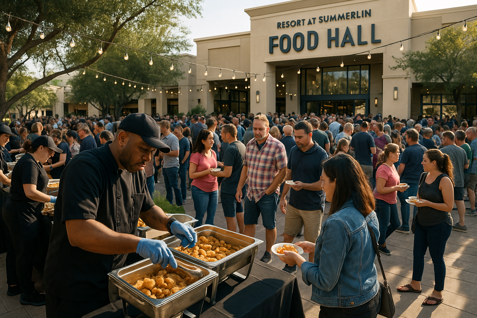 Resort at Summerlin Food Hall Block Party Benefits Homeless Youth