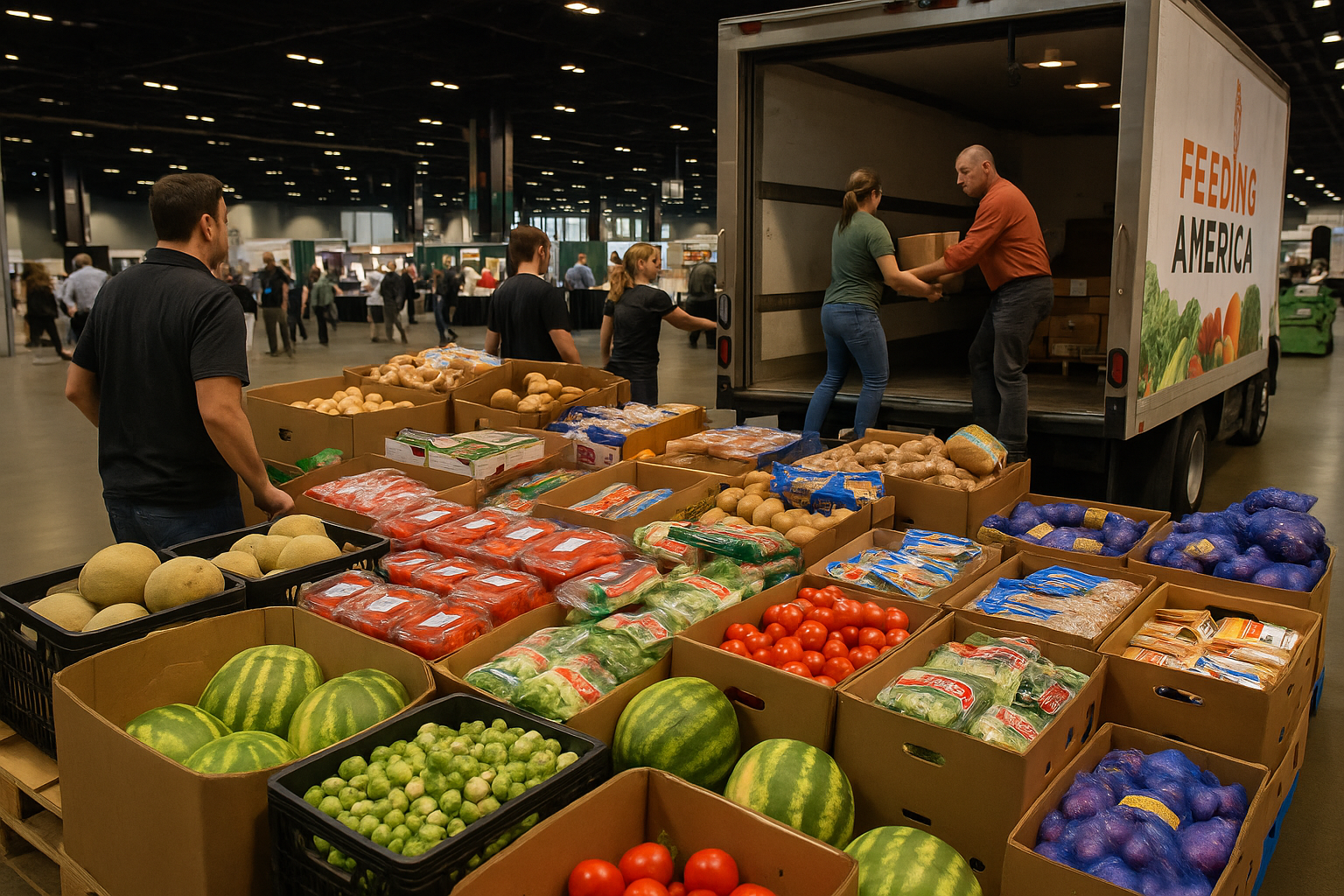 Restaurant Show Donates 156,500 Pounds of Food to Illinois Communities
