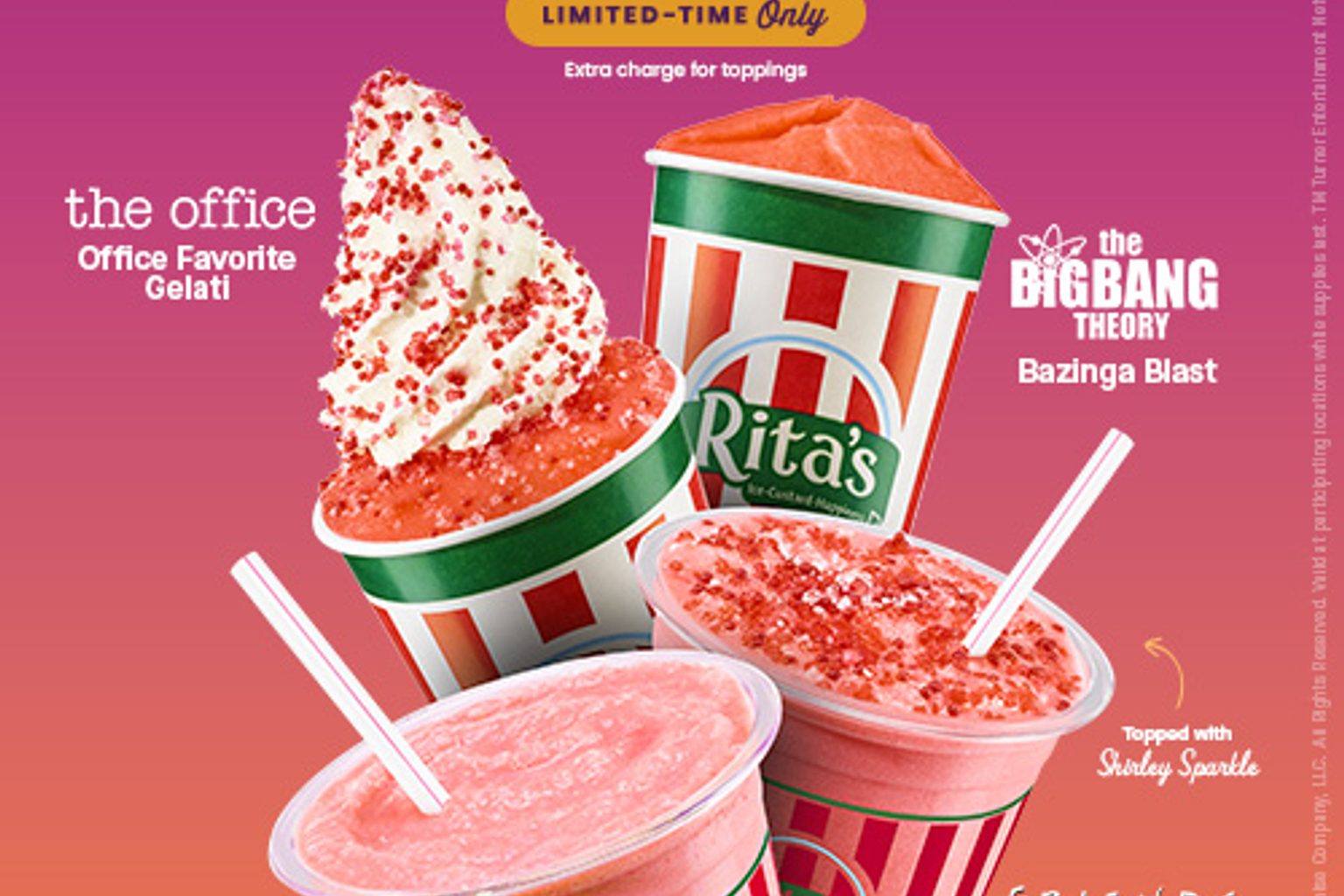 The Drink of the Summer Just Got Frozen: Rita's Debuts Shirley Temple Ice