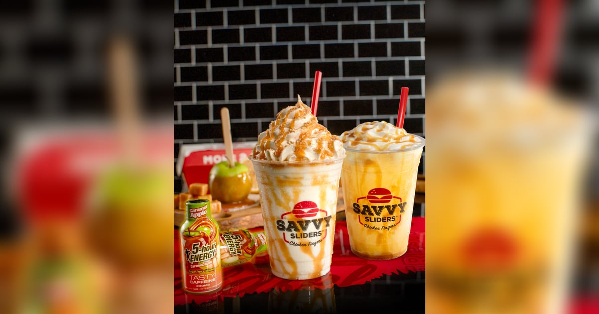 Savvy Sliders and 5-hour ENERGY Launch Fall Drink Collaboration