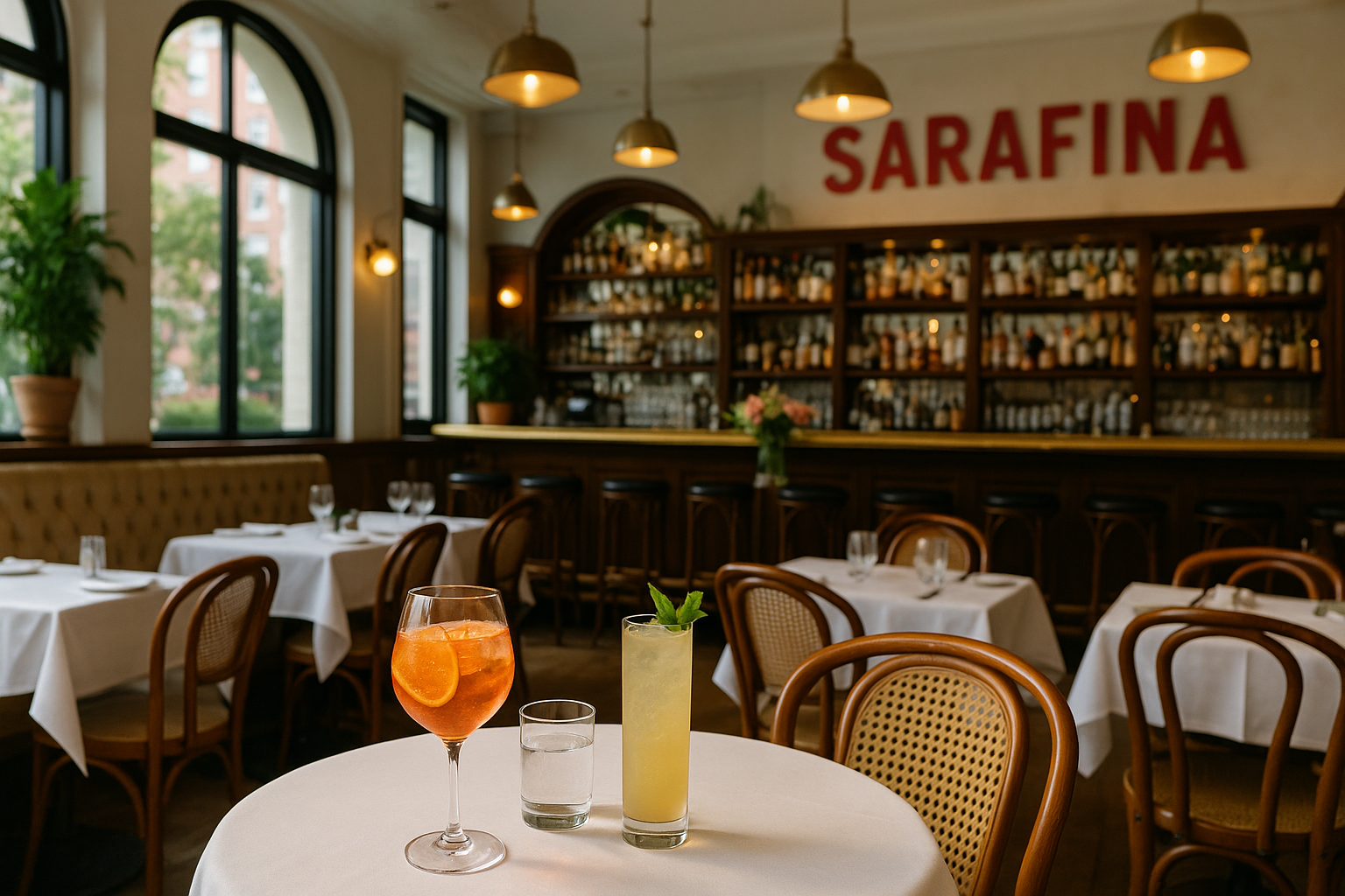 Serafina Opens French Brasserie With Summer Cocktail Program