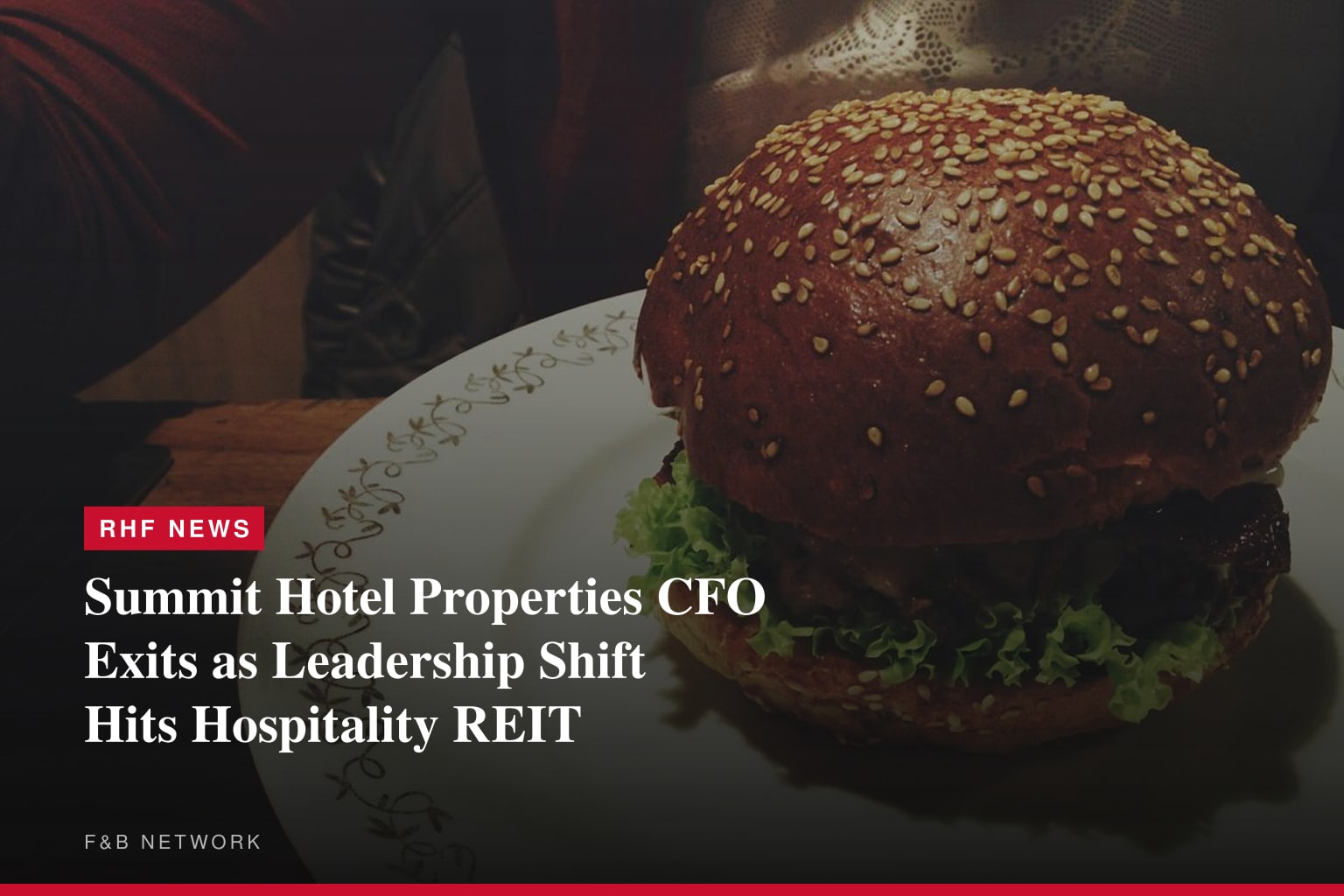 SUMMIT HOTEL PROPERTIES ANNOUNCES MANAGEMENT TRANSITION