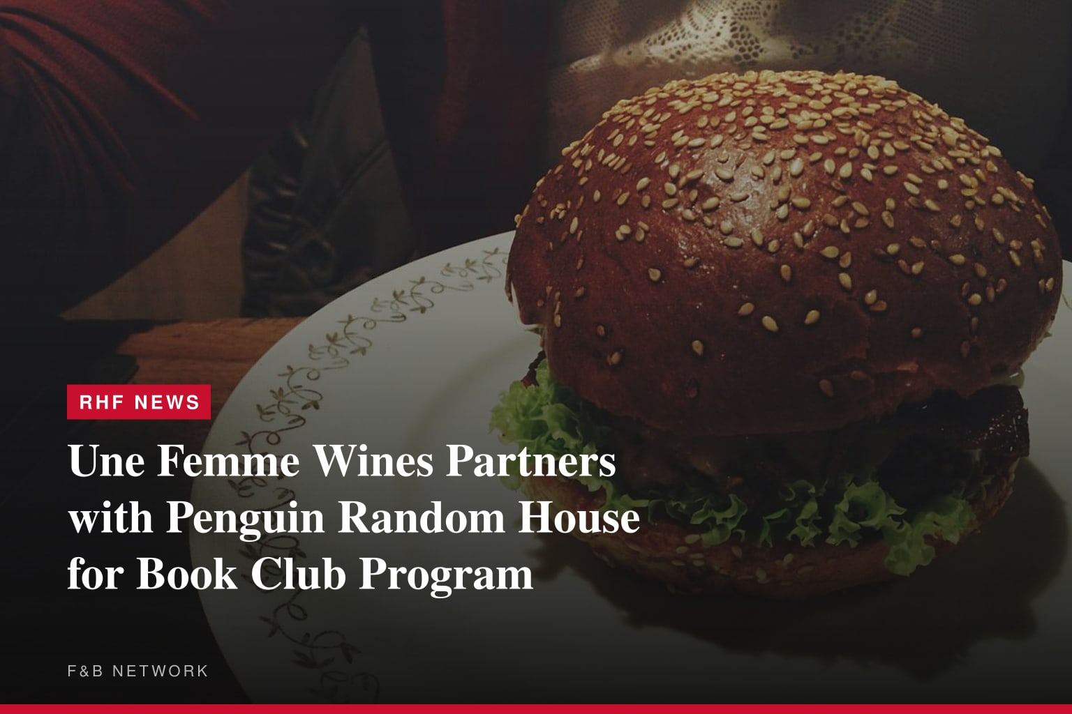 Une Femme Wines Partners with Penguin Random House for Book Club Program