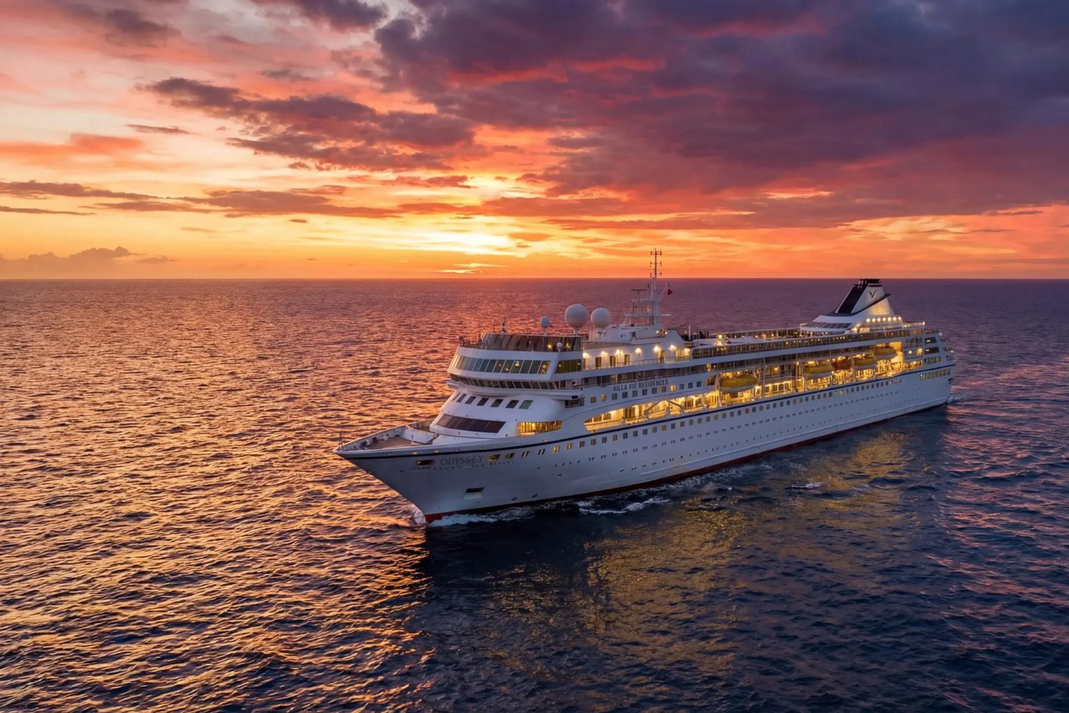 Villa Vie to Unveil Legacy, Its Second Residential Cruise Ship, During Odyssey's Two-Year Sailaversary Celebration as 85% Sold Odyssey Expands Into a Two-Ship Fleet