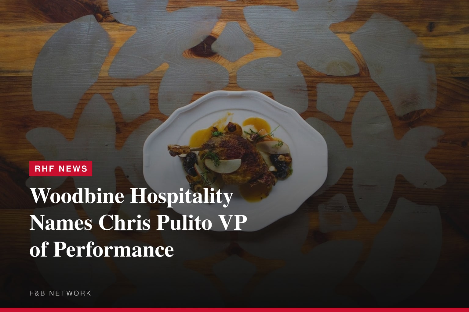 Woodbine Hospitality Names Chris Pulito VP of Performance